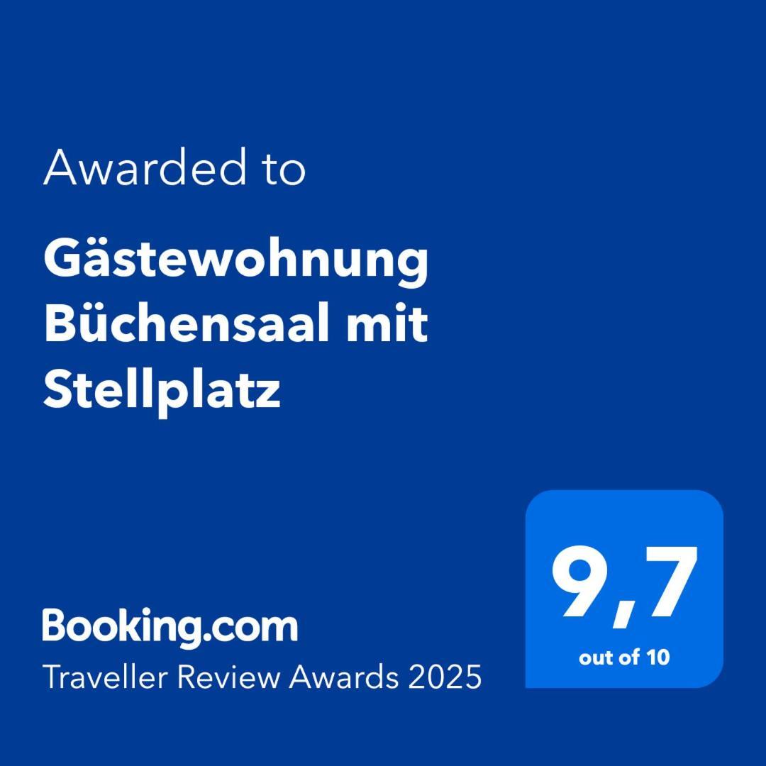 Appartement Buechensaal Mit Stellplatz Эрлензе Экстерьер фото